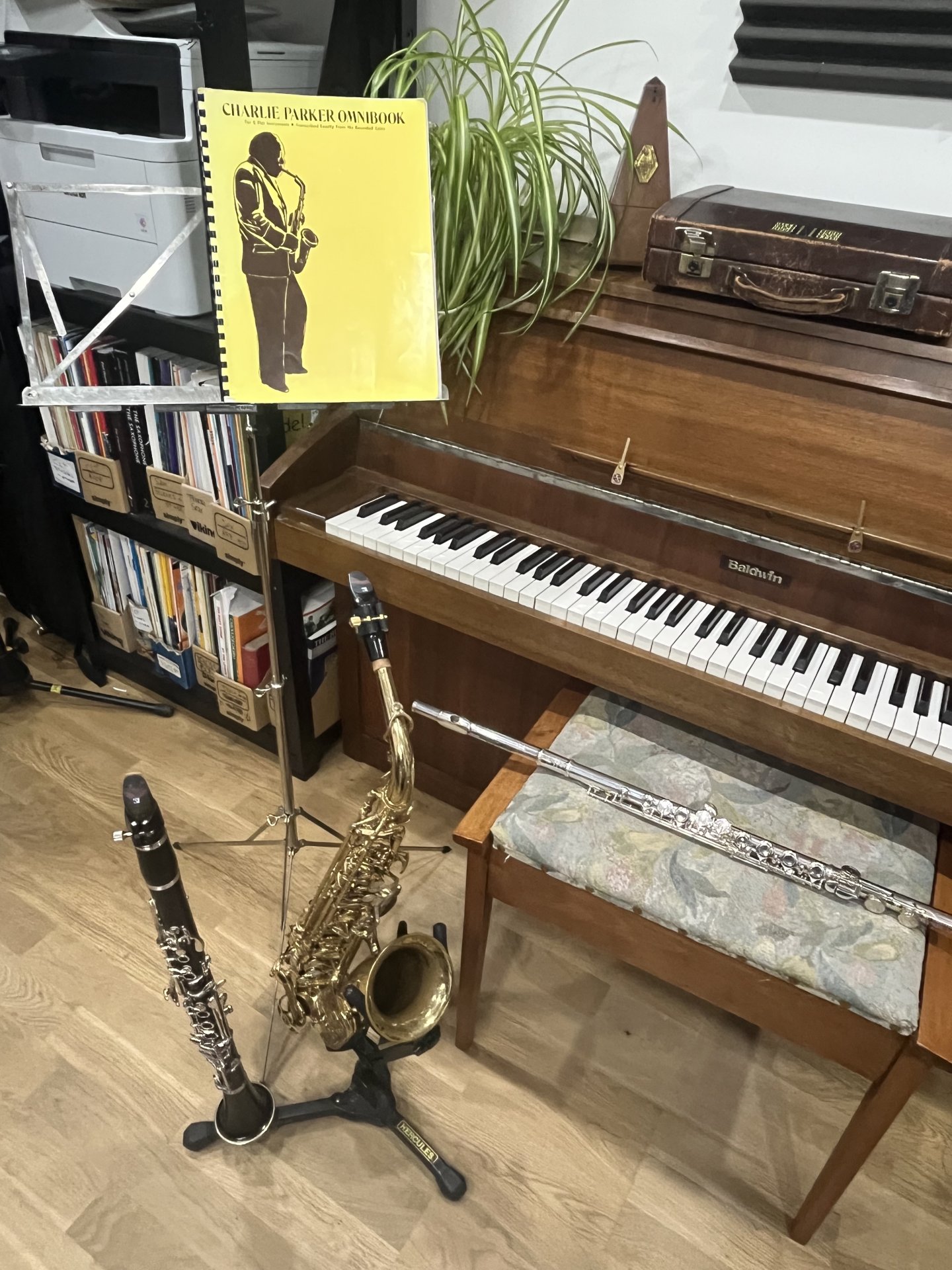 Liz Mitchell's teaching studio